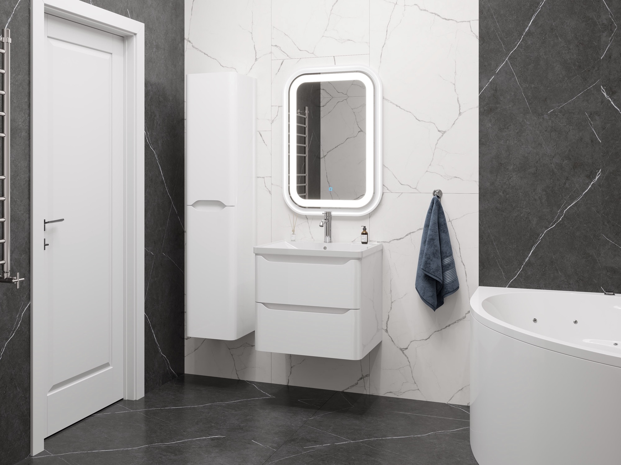 Тумба Monica 70-2 ПД (Atlantika 70)