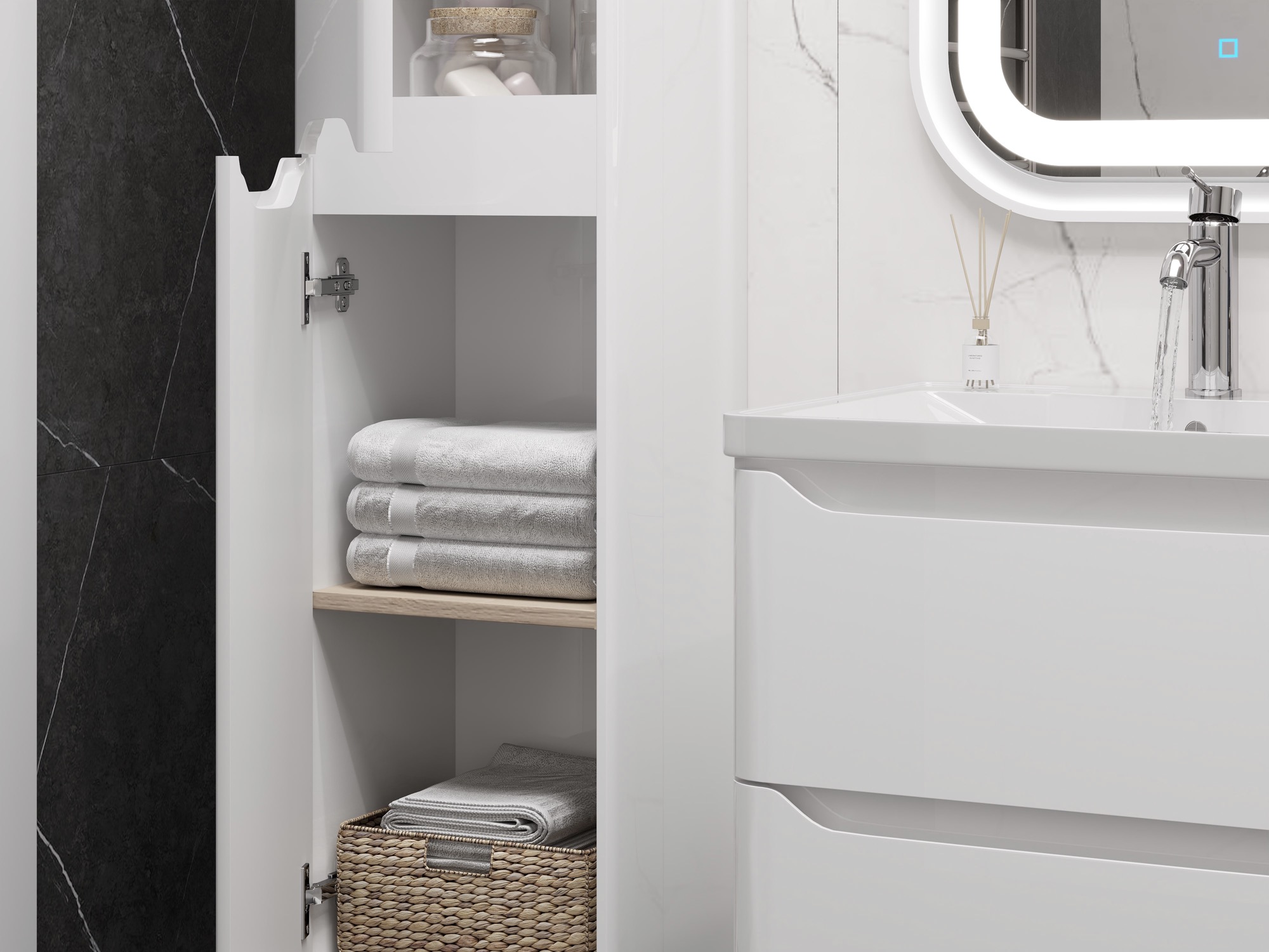 Тумба Monica 70-2 ПД (Atlantika 70)