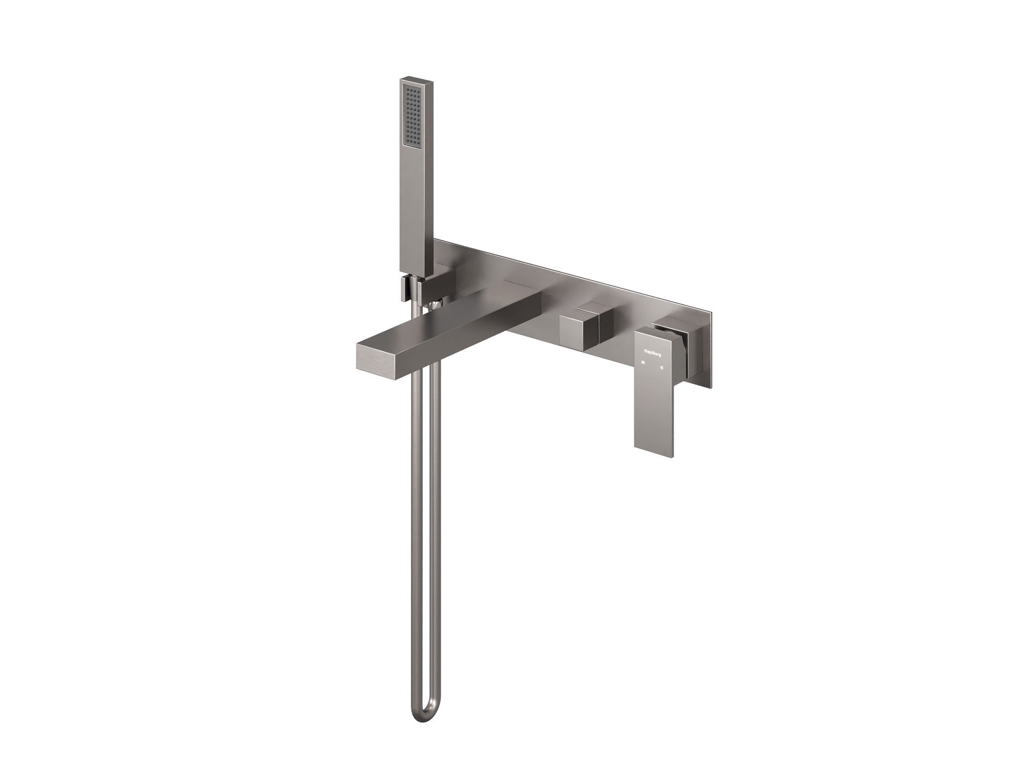 HB-1004BN Матовый Никель Встраиваемый смеситель для ванны