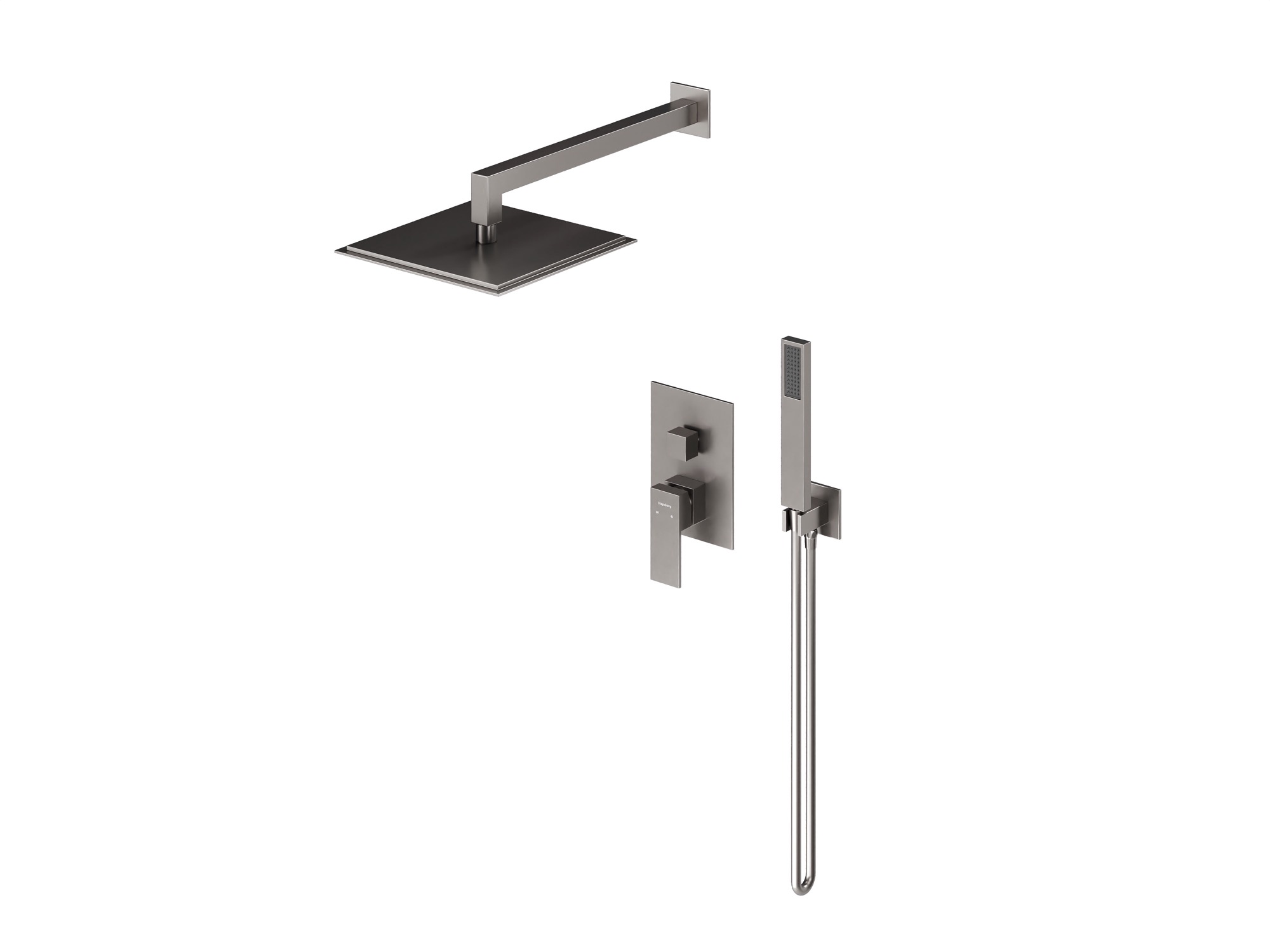 HB-1002BN Матовый Никель Встраиваемая душевая система