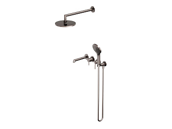 HB-4004-3BN Матовый Никель Встраиваемый смеситель для ванны