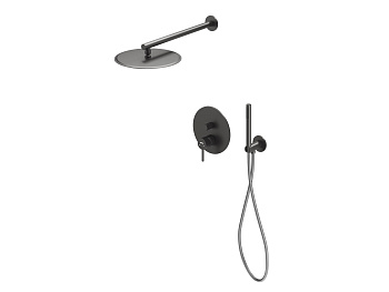 HB-2002GG Стальной Серый Встраиваемая душевая система 