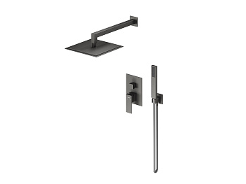 HB-1002GG Стальной Серый Встраиваемая душевая система 