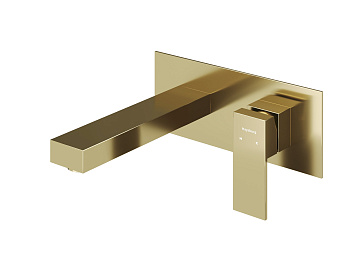 HB-1003GO Золото Встраиваемый смеситель для раковины