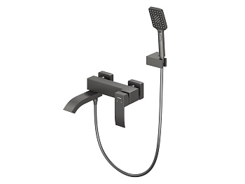 HB-3009GG Стальной Серый смеситель для ванны