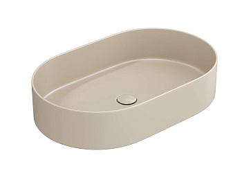 HB-0036MC Раковина накладная матовый капучино 600*380*122