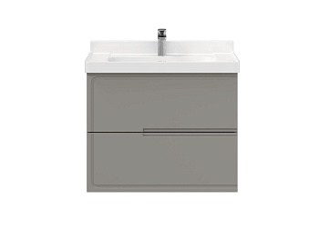 Тумба Изабель 80-2 Серый К167 (Кати 80)