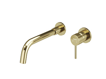 HB-2003GO Золото Встраиваемый смеситель для раковины