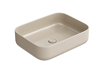HB-0037MC Раковина накладная матовый капучино 500*390*130