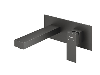 HB-1003GG Стальной Серый Встраиваемый смеситель для раковины