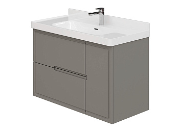 Тумба Изабель Дверь 100-2 Серый K167 (Кати/Андреа 100)