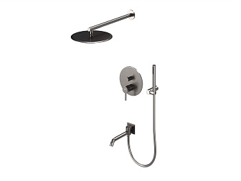 HB-2001BN Матовый Никель Встраиваемая душевая система 