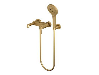 HB-4009BG Матовое Золото смеситель для ванны