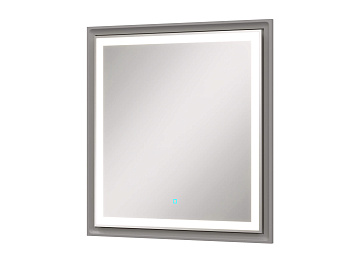 Зеркало Эмилия 800*700 Серый К167