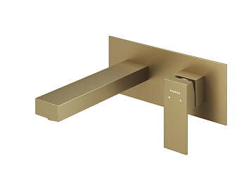 HB-1003BG Матовое Золото Встраиваемый смеситель для раковины