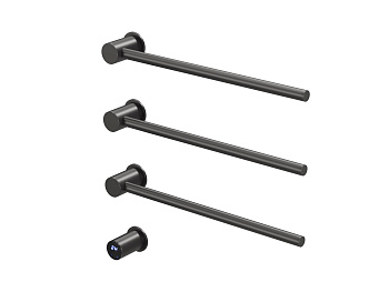 HB-006-3GG Стальной серый Полотенцесушитель встраиваемый электрический 