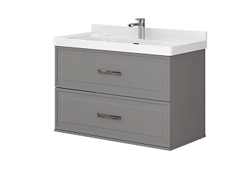 Тумба Кати 100-2 Серый К167 (Кати/Андреа 100)