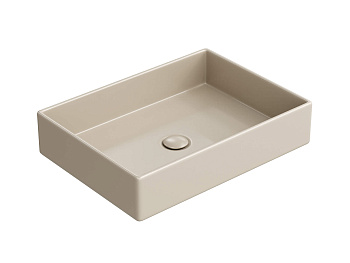 HB-0034-50MC Раковина накладная матовый капучино 510*370*110